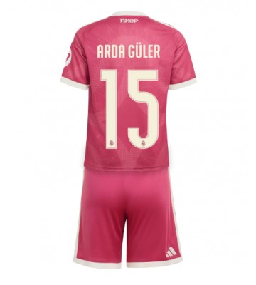 Real Madrid Arda Guler #15 Replika Tredje Tröja Barn 2026-27 Kortärmad (+ Korta byxor)